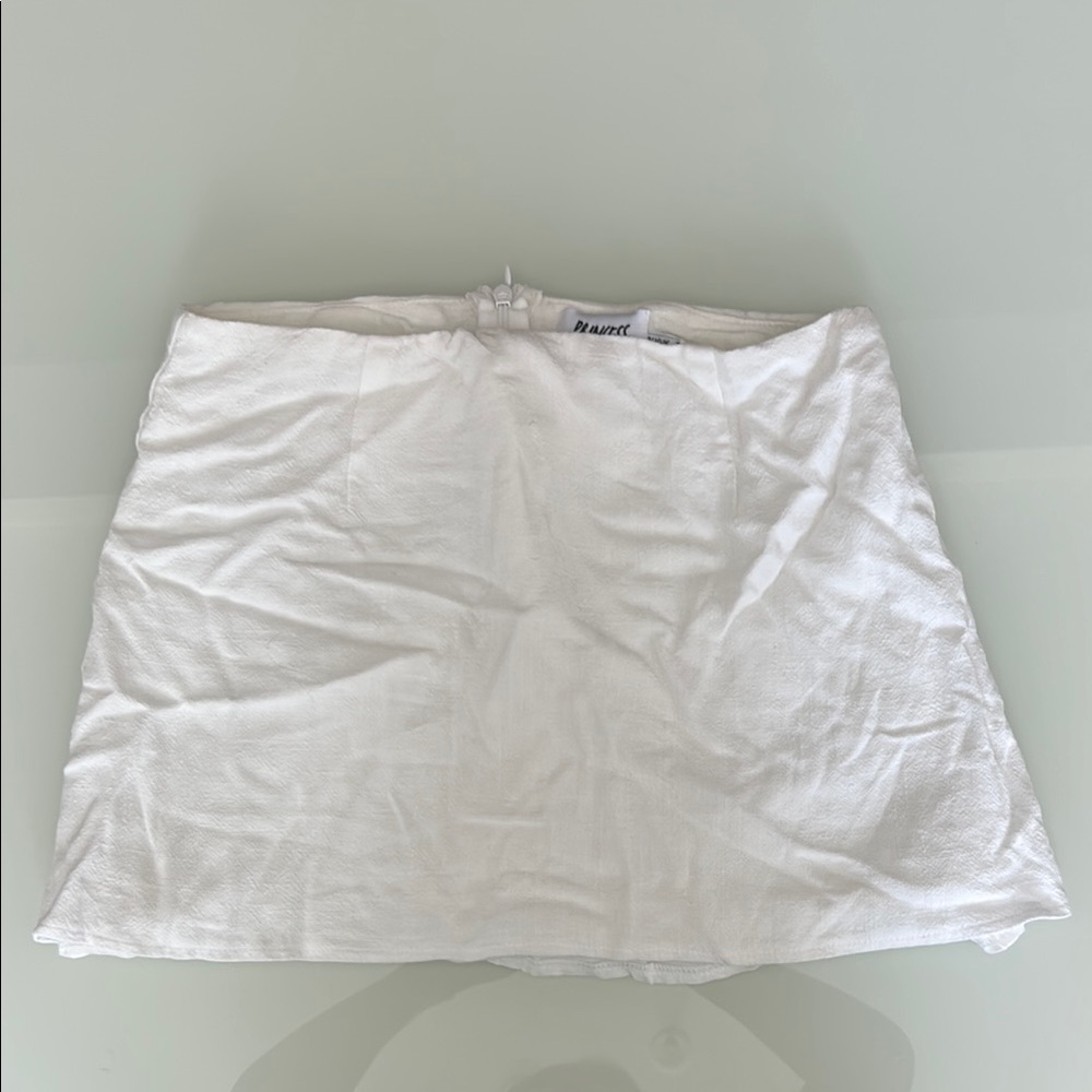 White Mini Skirt - Classic Women's Skirt